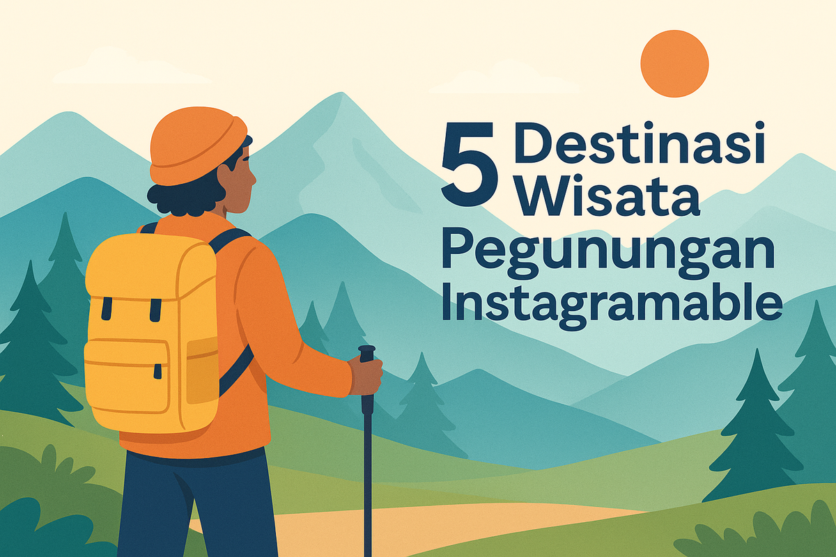 5 Destinasi Wisata Pegunungan Instagramable