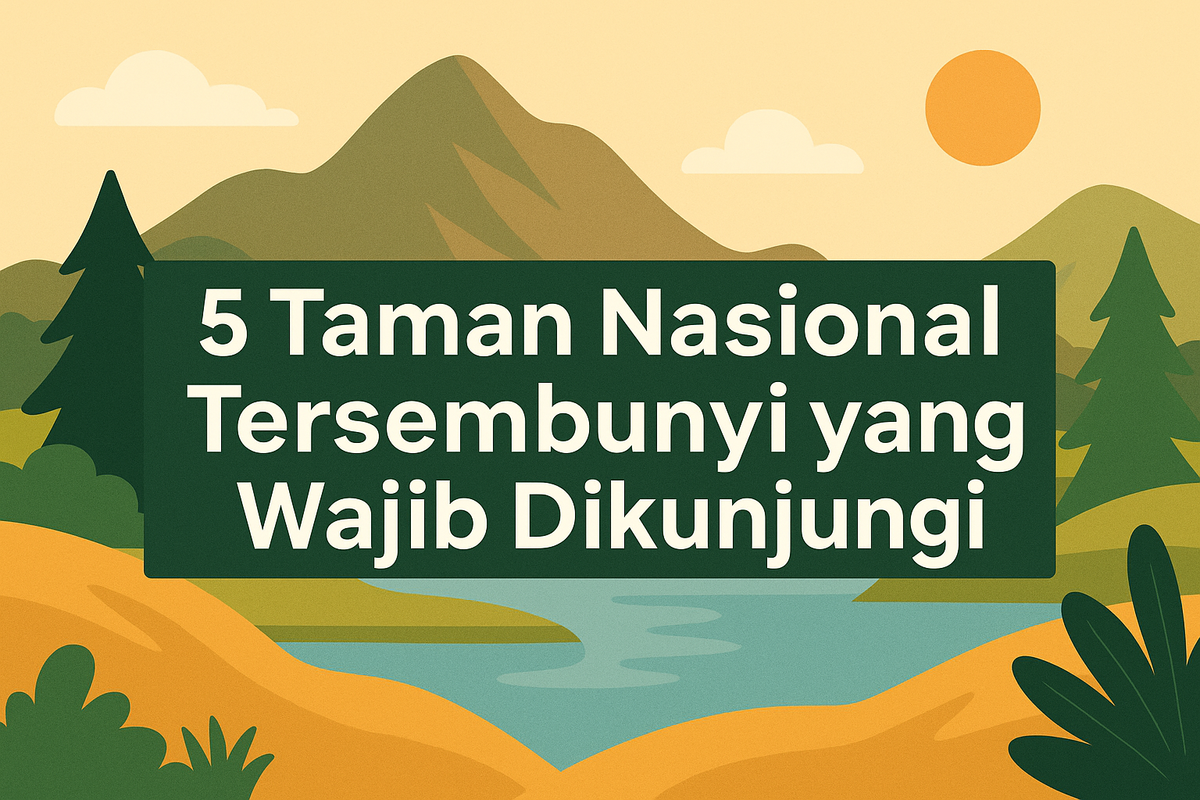 5 Taman Nasional Tersembunyi yang Wajib Dikunjungi