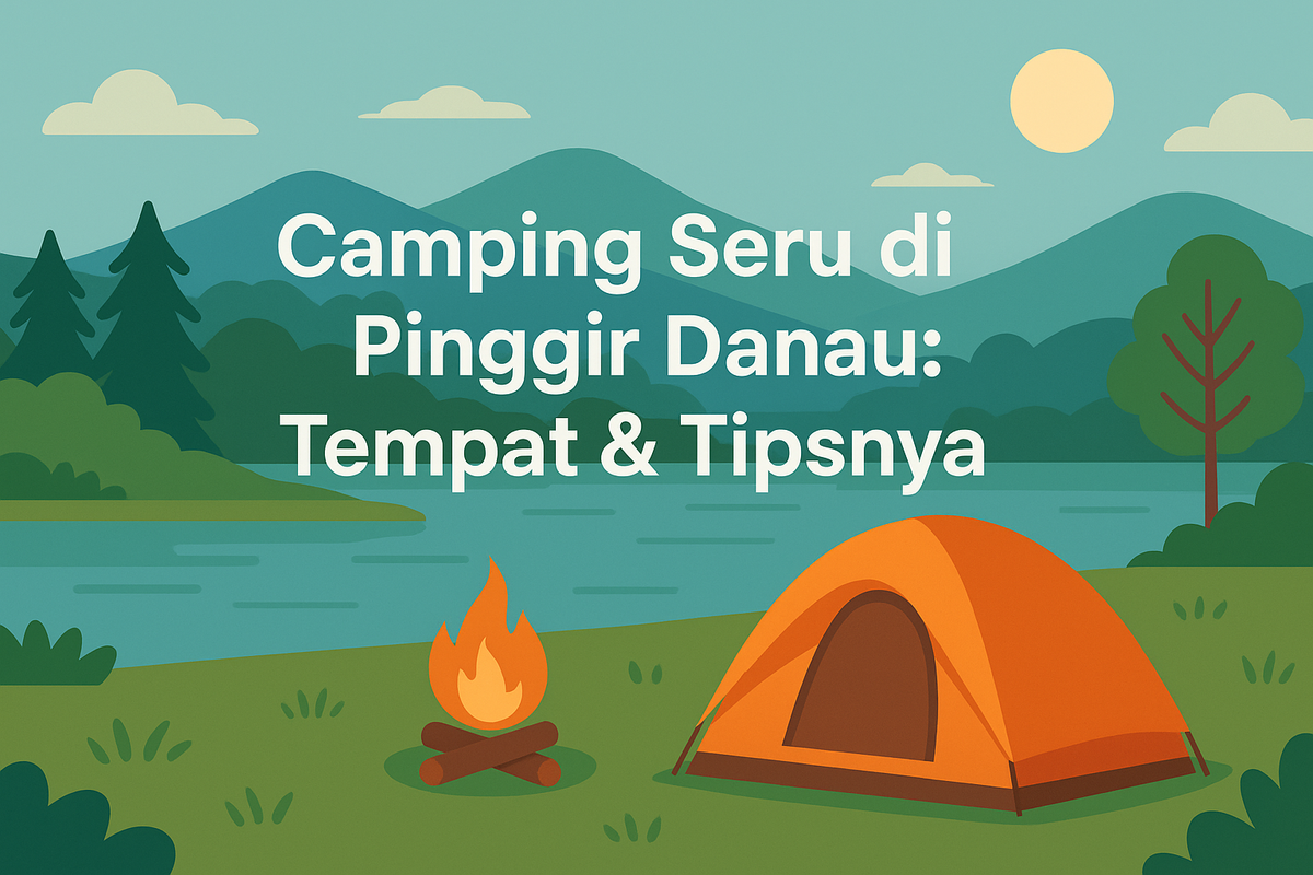 Camping Seru di Pinggir Danau: Tempat & Tipsnya