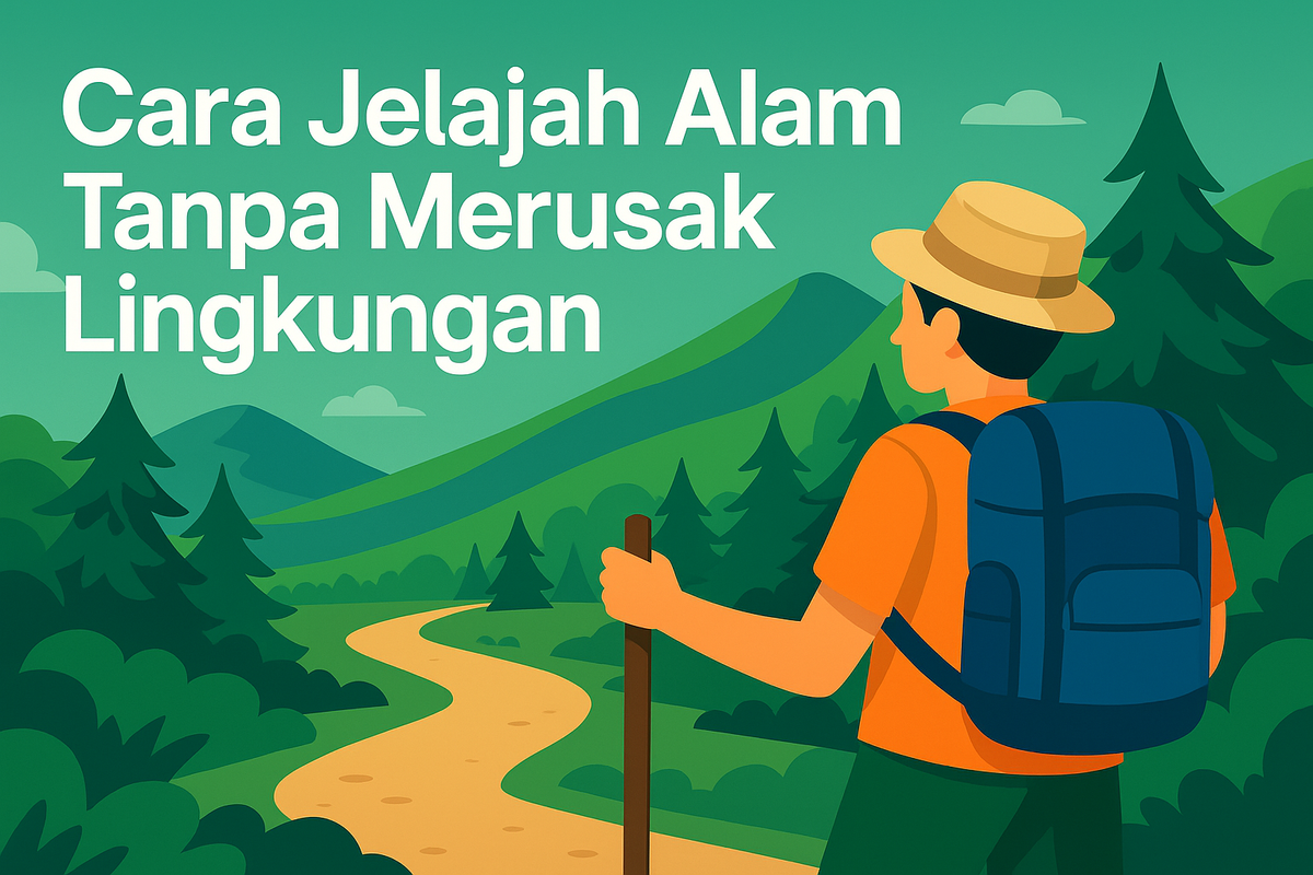 Cara Jelajah Alam Tanpa Merusak Lingkungan