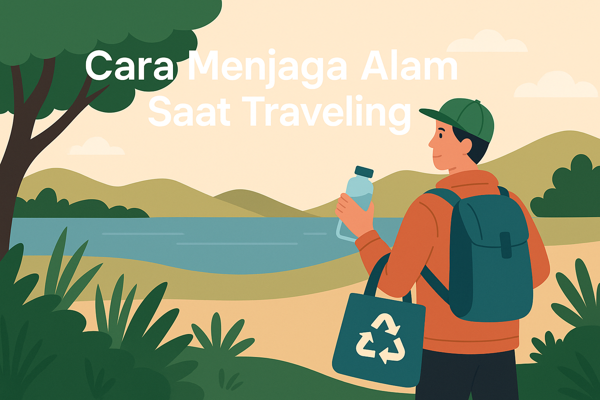 Cara Menjaga Alam Saat Traveling