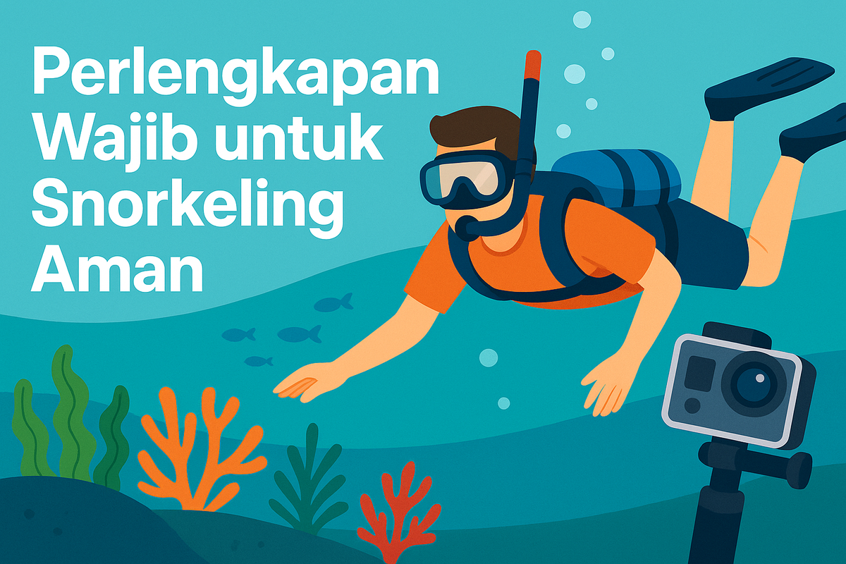 Perlengkapan Wajib untuk Snorkeling Aman