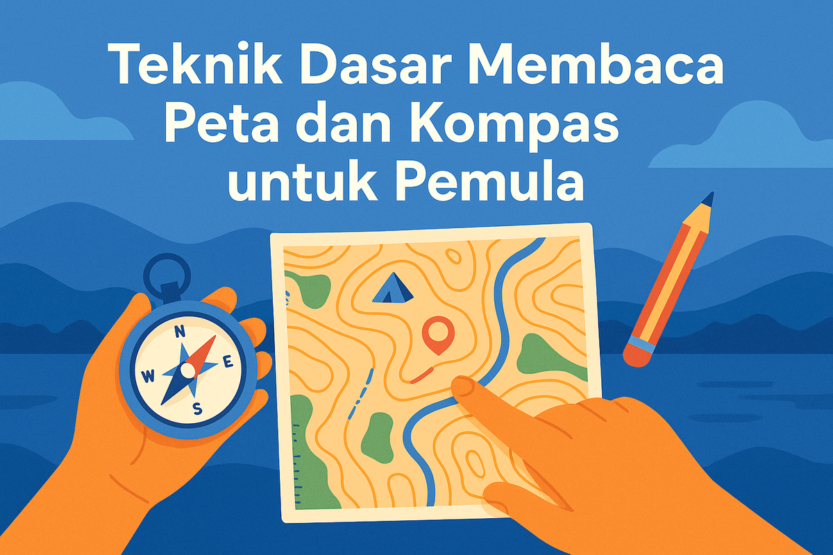 Teknik Dasar Membaca Peta dan Kompas untuk Pemula