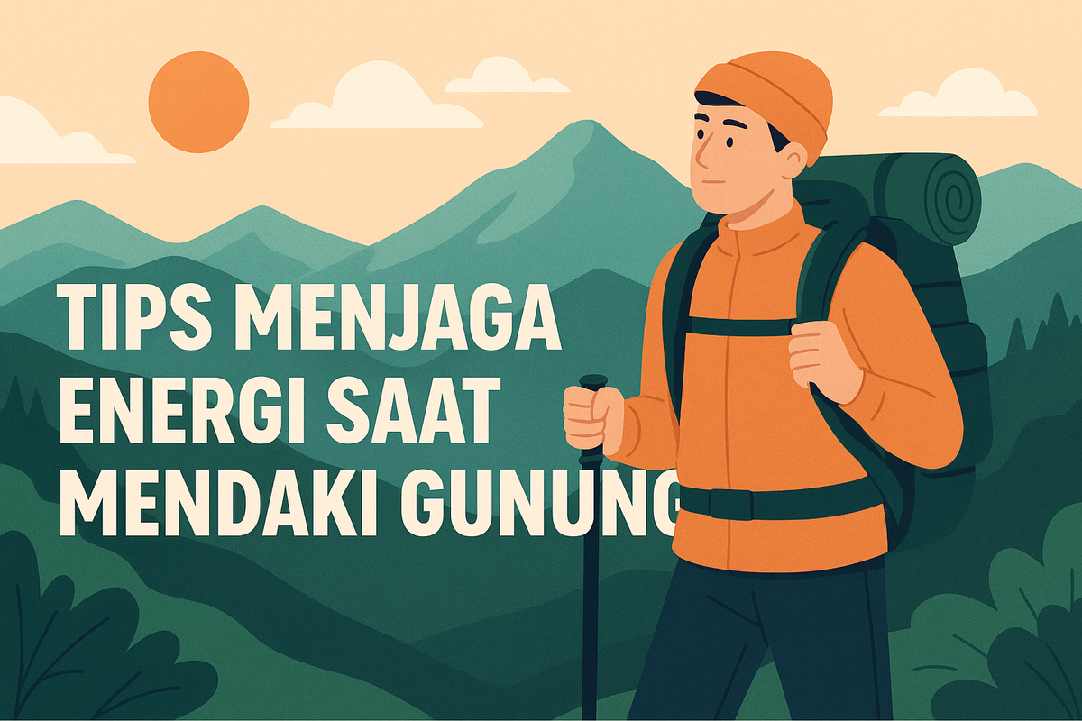 Tips Menjaga Energi Saat Mendaki Gunung