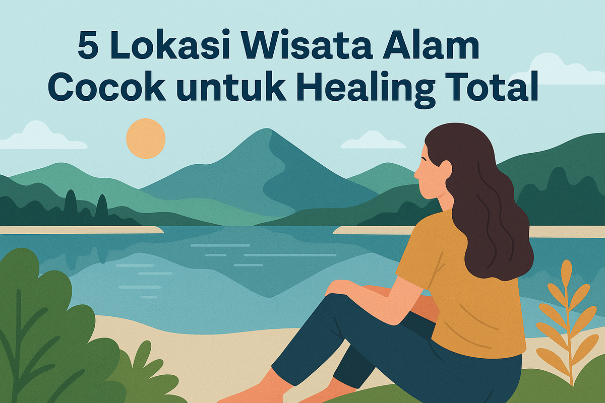 5 Lokasi Wisata Alam Cocok untuk Healing Total