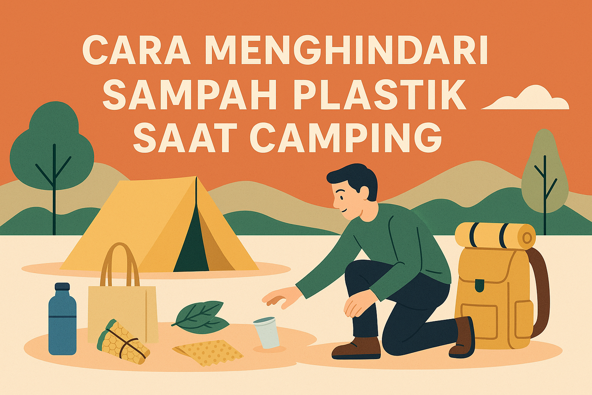 Cara Menghindari Sampah Plastik Saat Camping