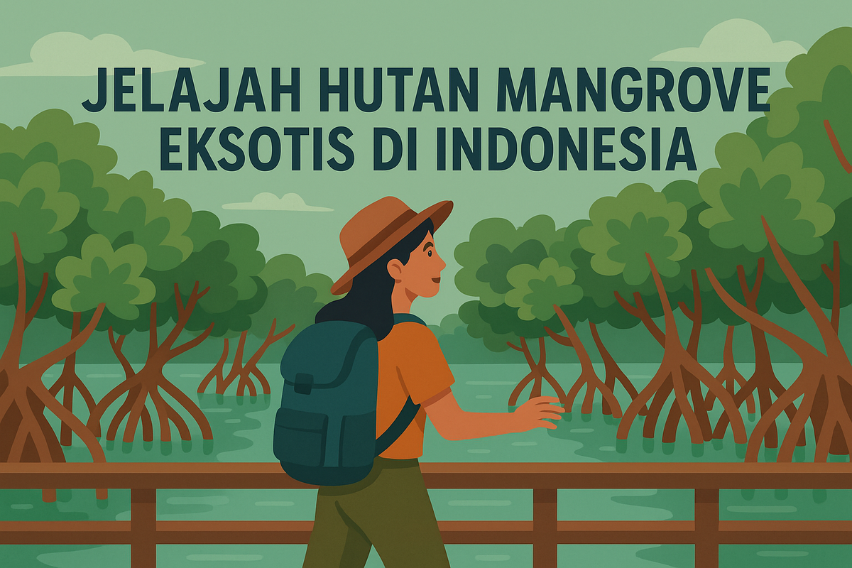 Jelajah Hutan Mangrove Eksotis di Indonesia