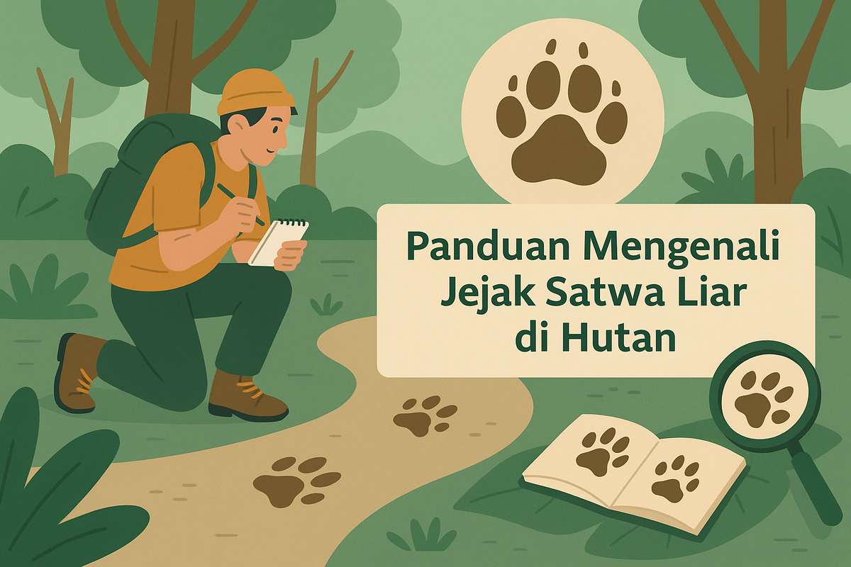 Panduan Mengenali Jejak Satwa Liar di Hutan