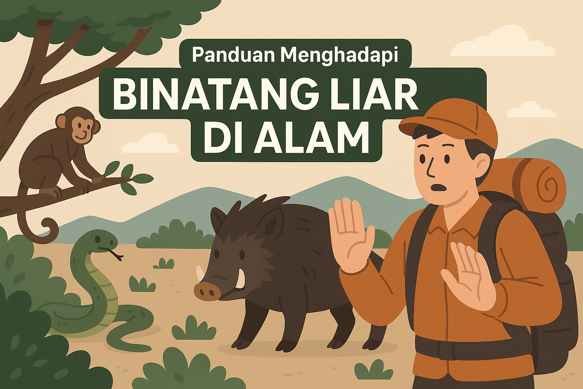 Panduan Menghadapi Binatang Liar di Alam