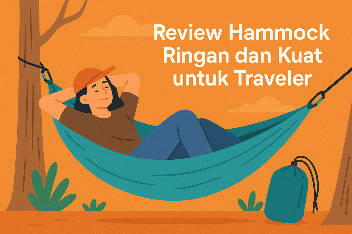 Review Hammock Ringan dan Kuat untuk Traveler