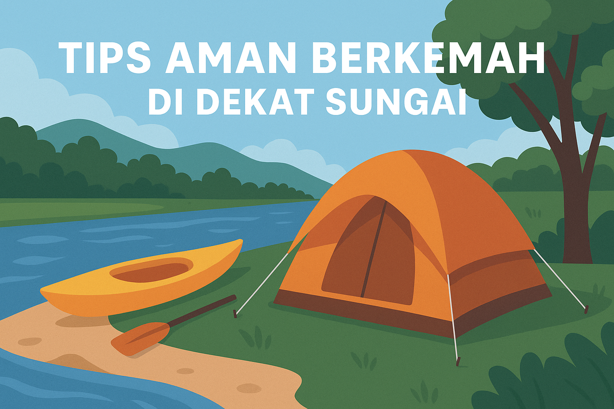 Tips Aman Berkemah di Dekat Sungai