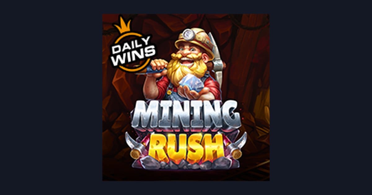 Mining Rush, Slot Anti Boncos dengan Bonus Putaran Gratis Menarik